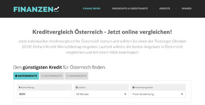 Webhosting Kunde und Erfahrungen von Finanzen.or.at